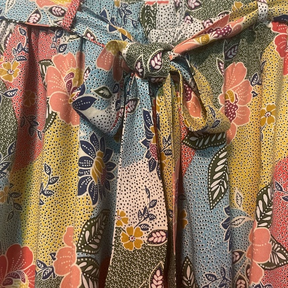 Final Touch Flowy Shorts With Fabric Belt Sz L - Picture 5 of 6